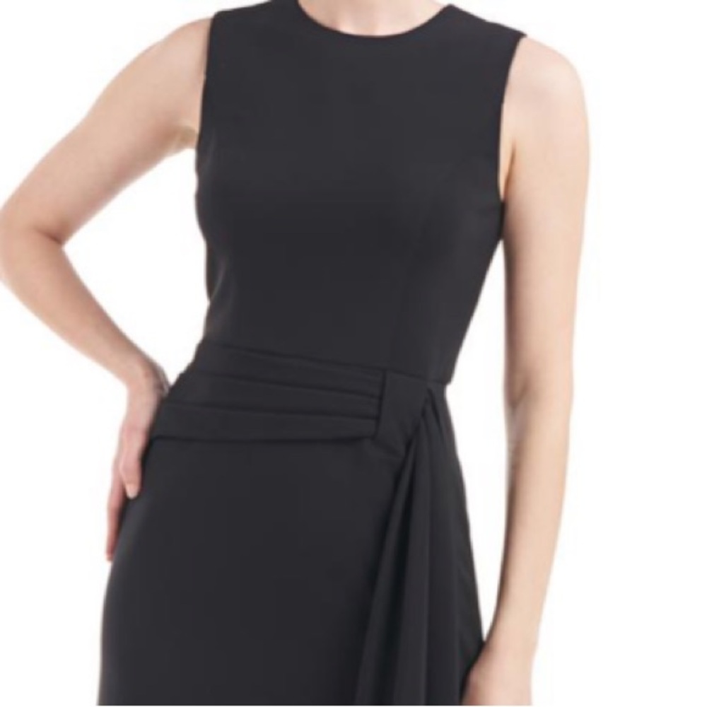 Kay Unger Raven Midi Dress
